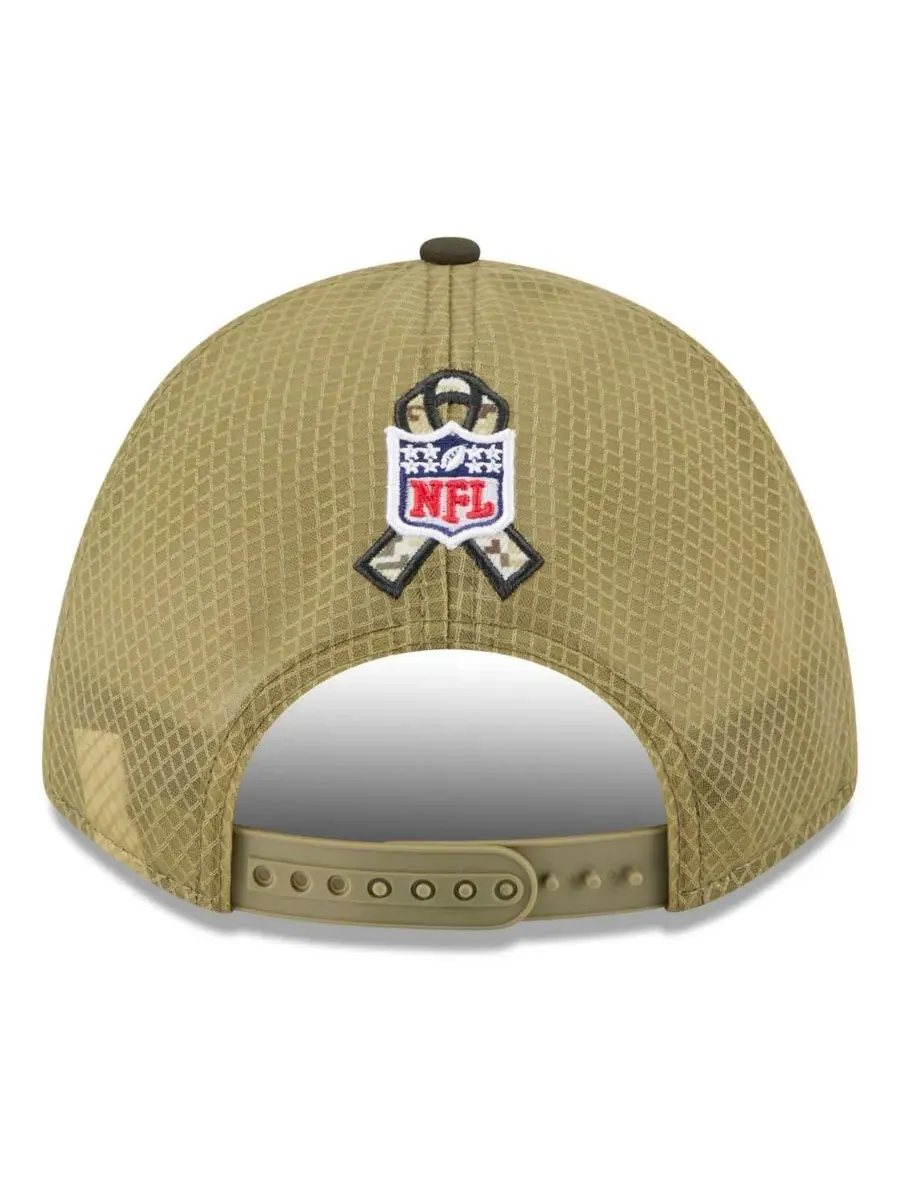 New Era Бейсболка 9FORTY A-Frame с регулируемой застежкой, зеленая/темно-зеленая, для мальчиков и — изображение 2 из 4
