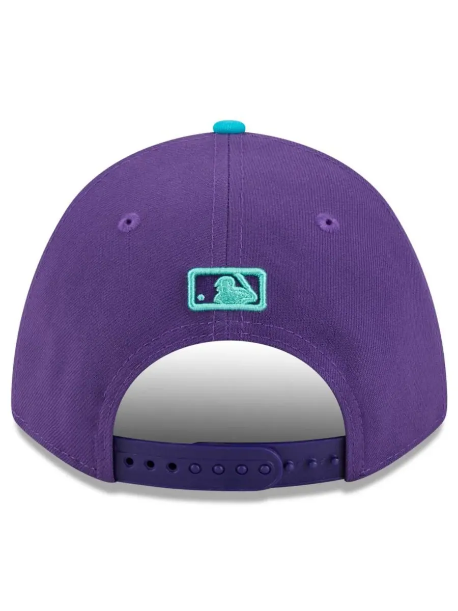 New Era Мужская фиолетово-бирюзовая регулируемая бейсболка Arizona Diamondbacks 2025 City Connect — изображение 4 из 4