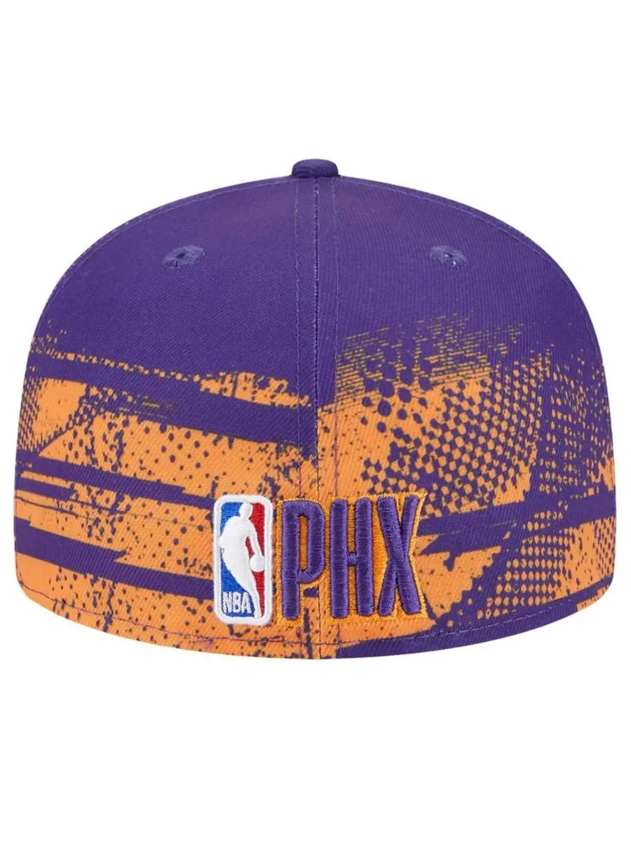 New Era Мужская фиолетовая бейсболка Phoenix Suns Tip-Off 59FIFTY — изображение 2 из 4, фиолетовый