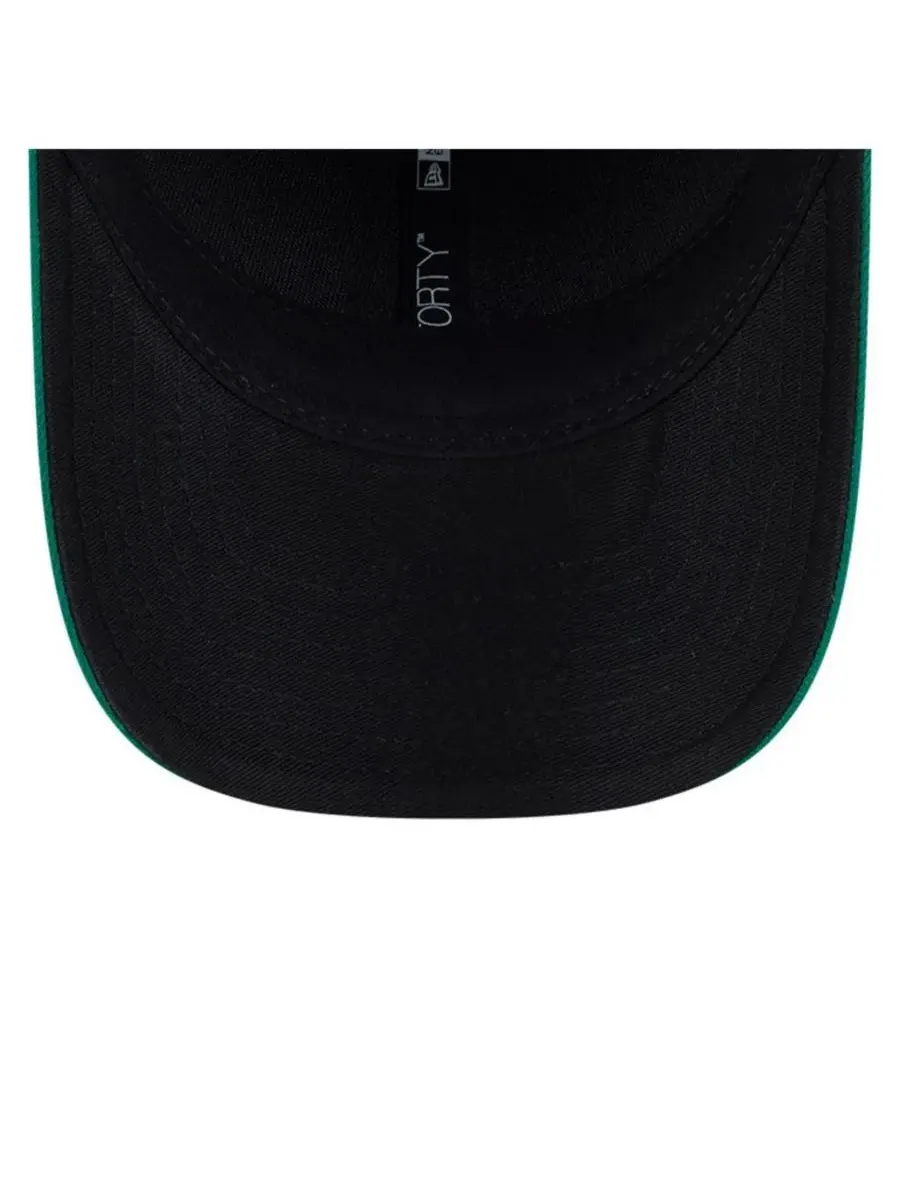 New Era Мужская регулируемая бейсболка Kelly Green Athletics Player Replica 9FORTY — изображение 2 из 5, зеленый
