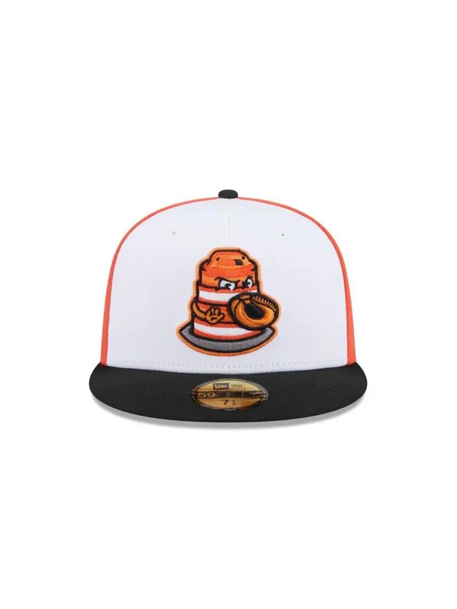 New Era Мужская белая кепка Peoria Chiefs Theme Nights 59FIFTY — изображение 2 из 4, белый