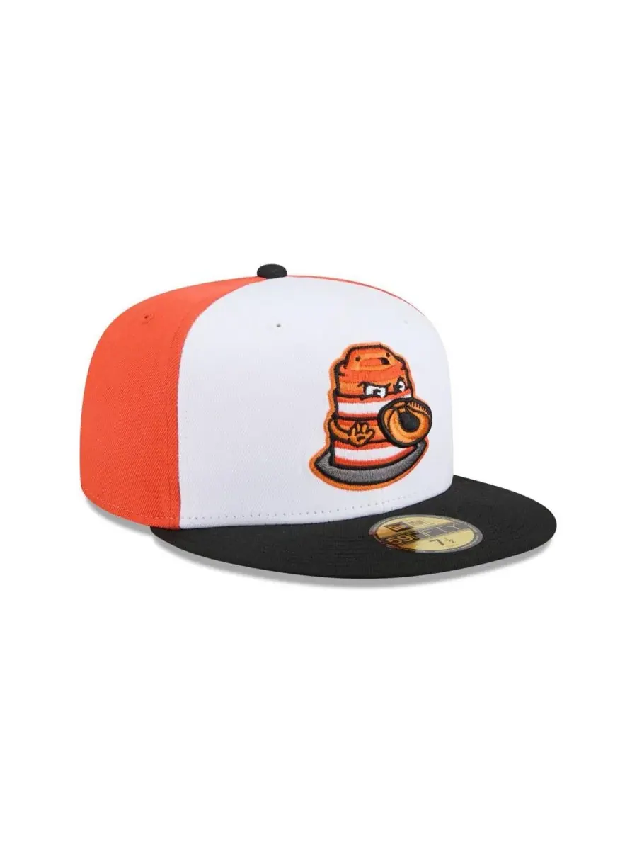 New Era Мужская белая кепка Peoria Chiefs Theme Nights 59FIFTY — изображение 3 из 4, белый