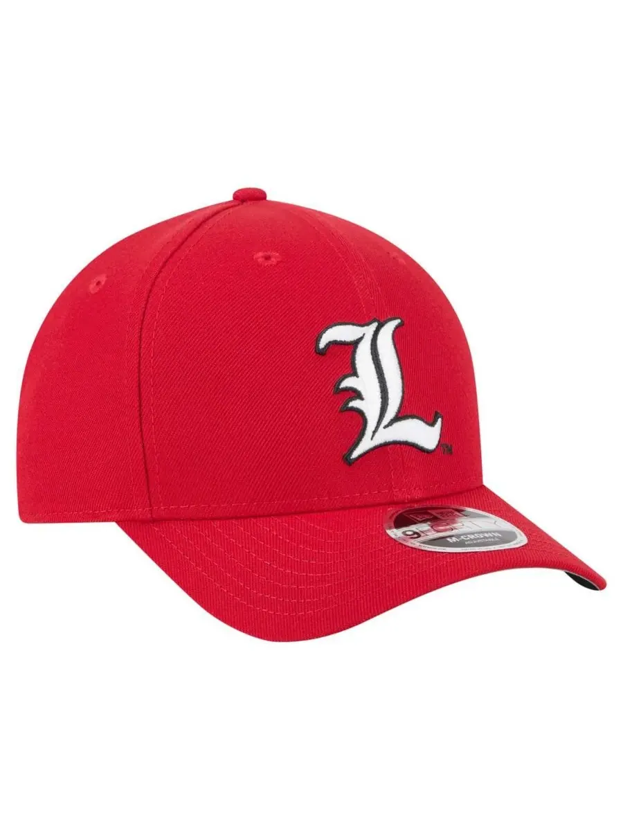 New Era Мужская красная регулируемая бейсболка Louisville Cardinals Team Collective 9FORTY M-Crown — изображение 3 из 4