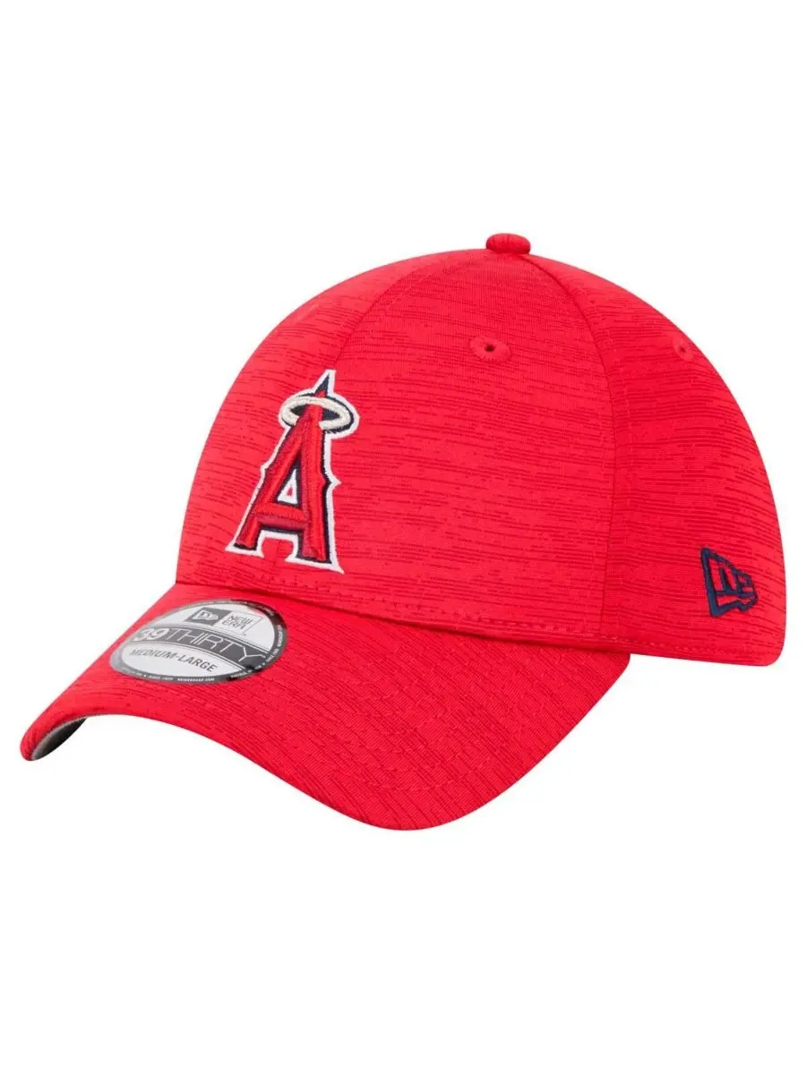 New Era Мужская красная кепка Los Angeles Angels Tech 39THIRTY Flex