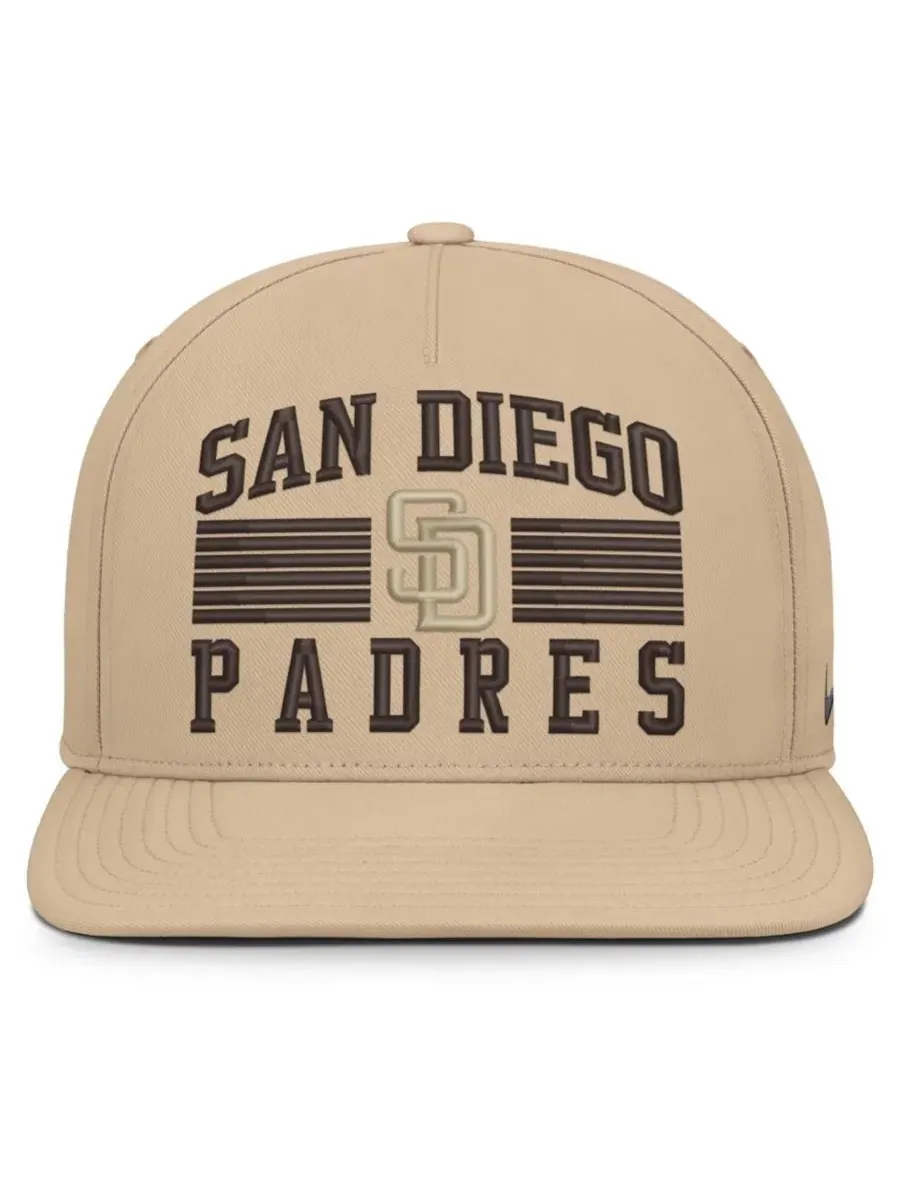 Кепка-снапбек Nike Desert Pro AeroBill Dri-FIT San Diego Padres — изображение 2 из 5, хаки