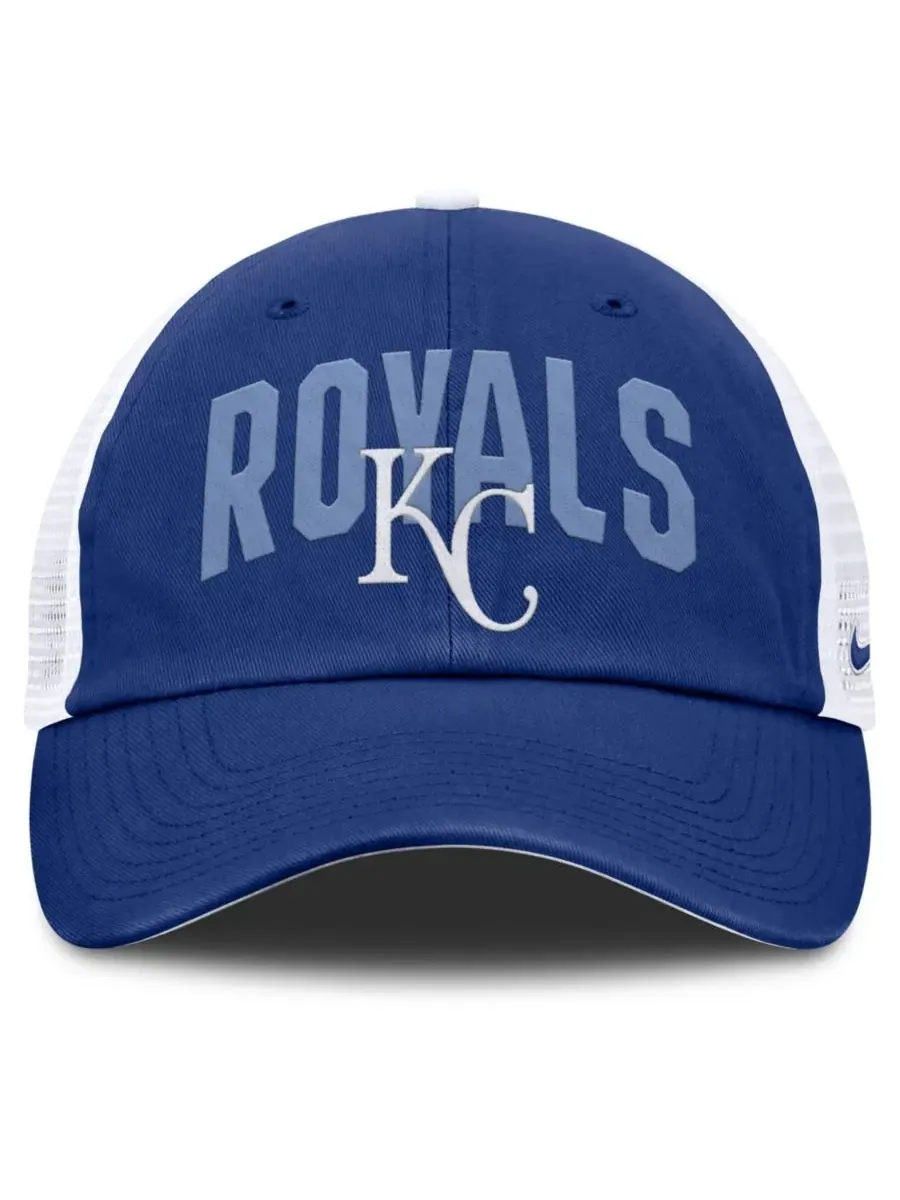 Кепка-тракер с вышивкой Kansas City Royals Nike — изображение 2 из 5, белый