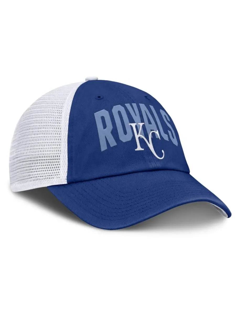 Кепка-тракер с вышивкой Kansas City Royals Nike — изображение 3 из 5, белый