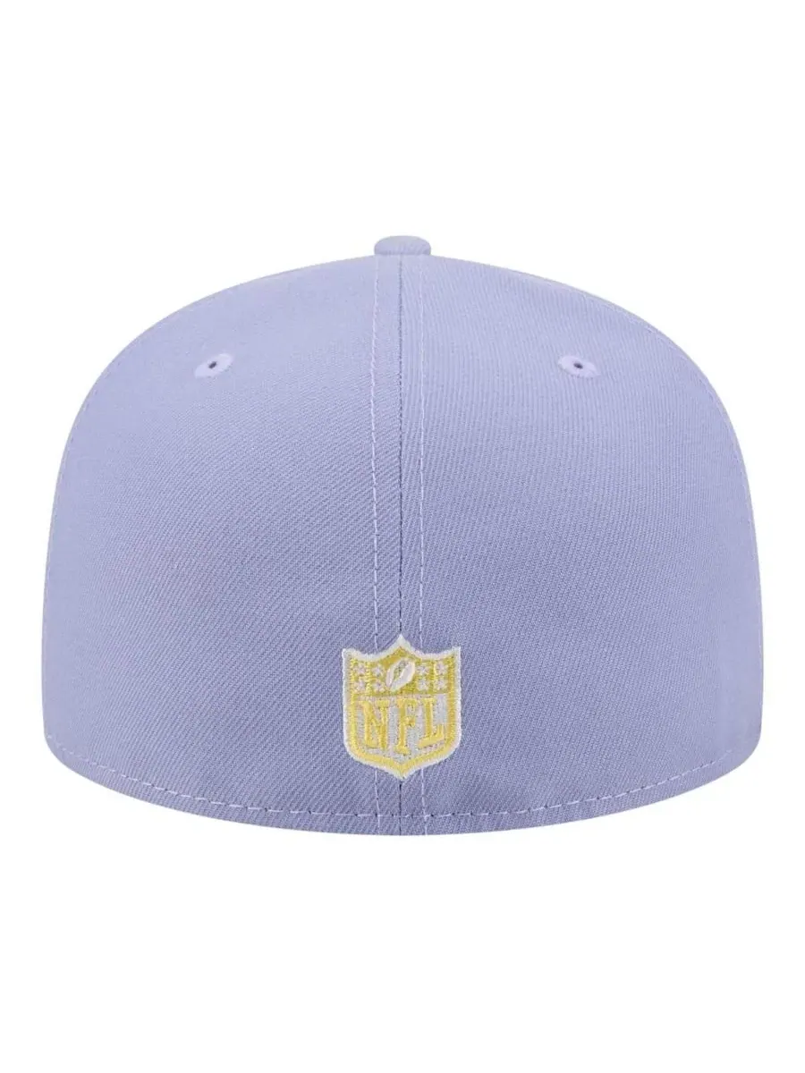 Кепка с вышивкой Lavender Bloom 59FIFTY New Era — изображение 3 из 5, светлый фиолетовый