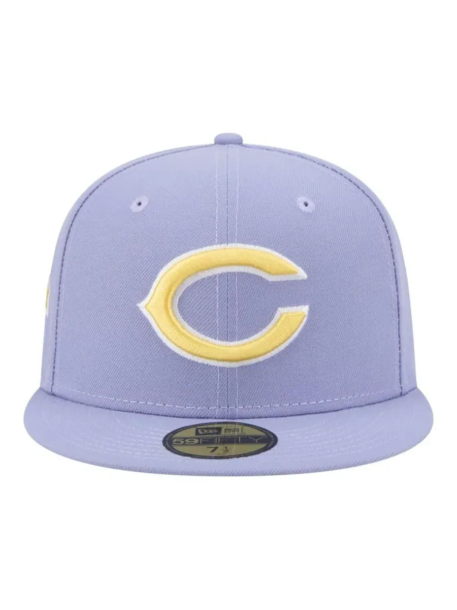 Кепка с вышивкой Lavender Bloom 59FIFTY New Era — изображение 5 из 5, светлый фиолетовый