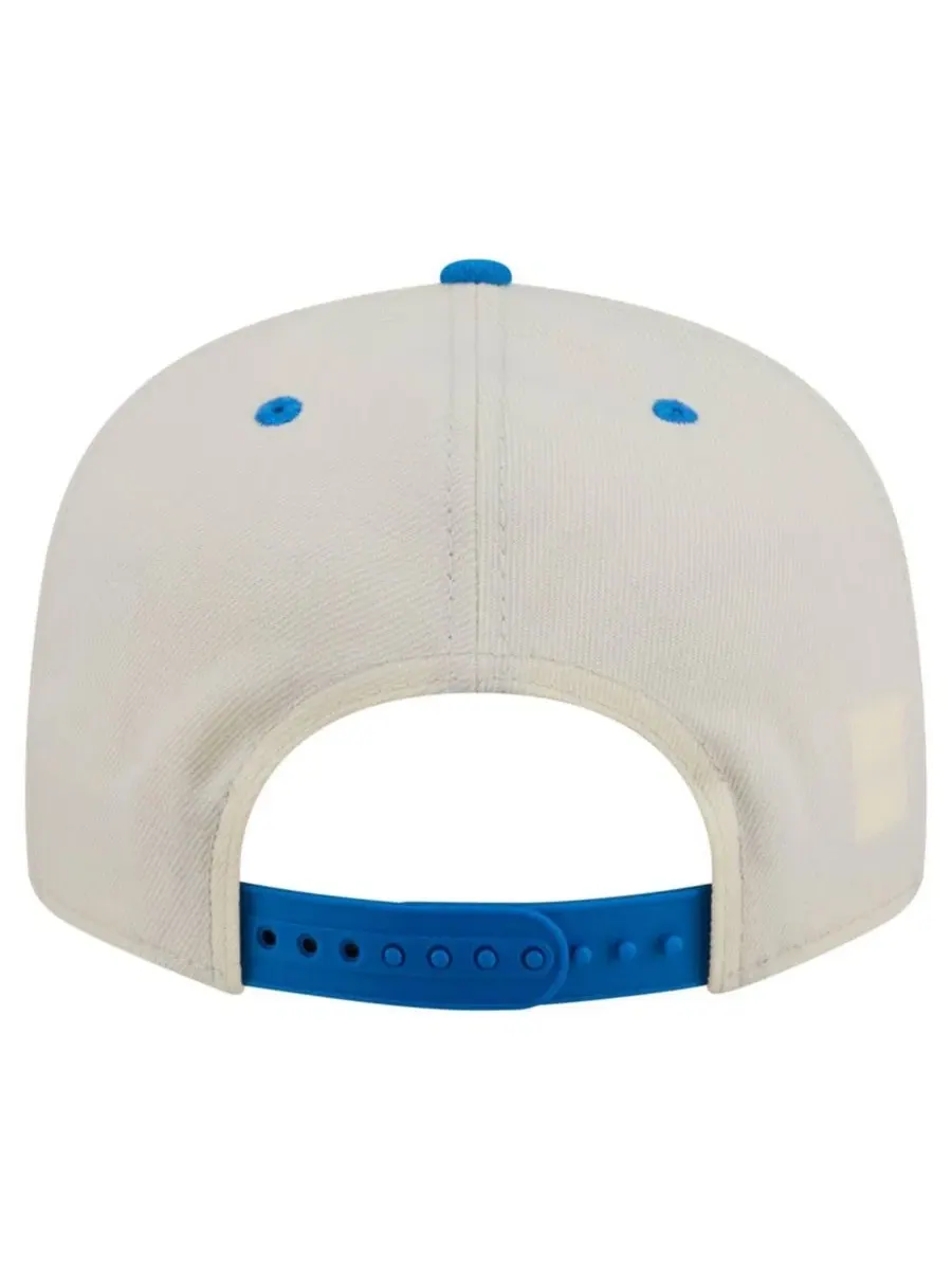 Кепка-снапбек с вышивкой Detroit Lions, модель Oversized Slogan 9FIFTY New Era — изображение 4 из 7, бежевый