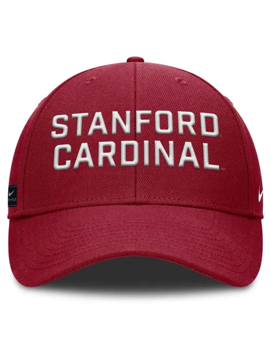 Бейсболка Nike Stanford Cardinal Sideline Rise Practice Adjustable — изображение 2 из 4, красный