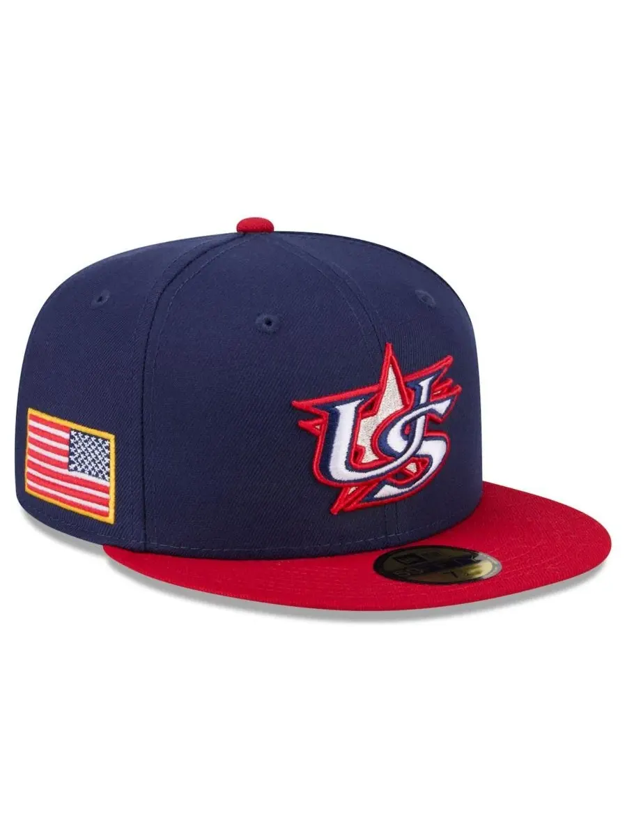 Бейсболка New Era USA Baseball 59FIFTY