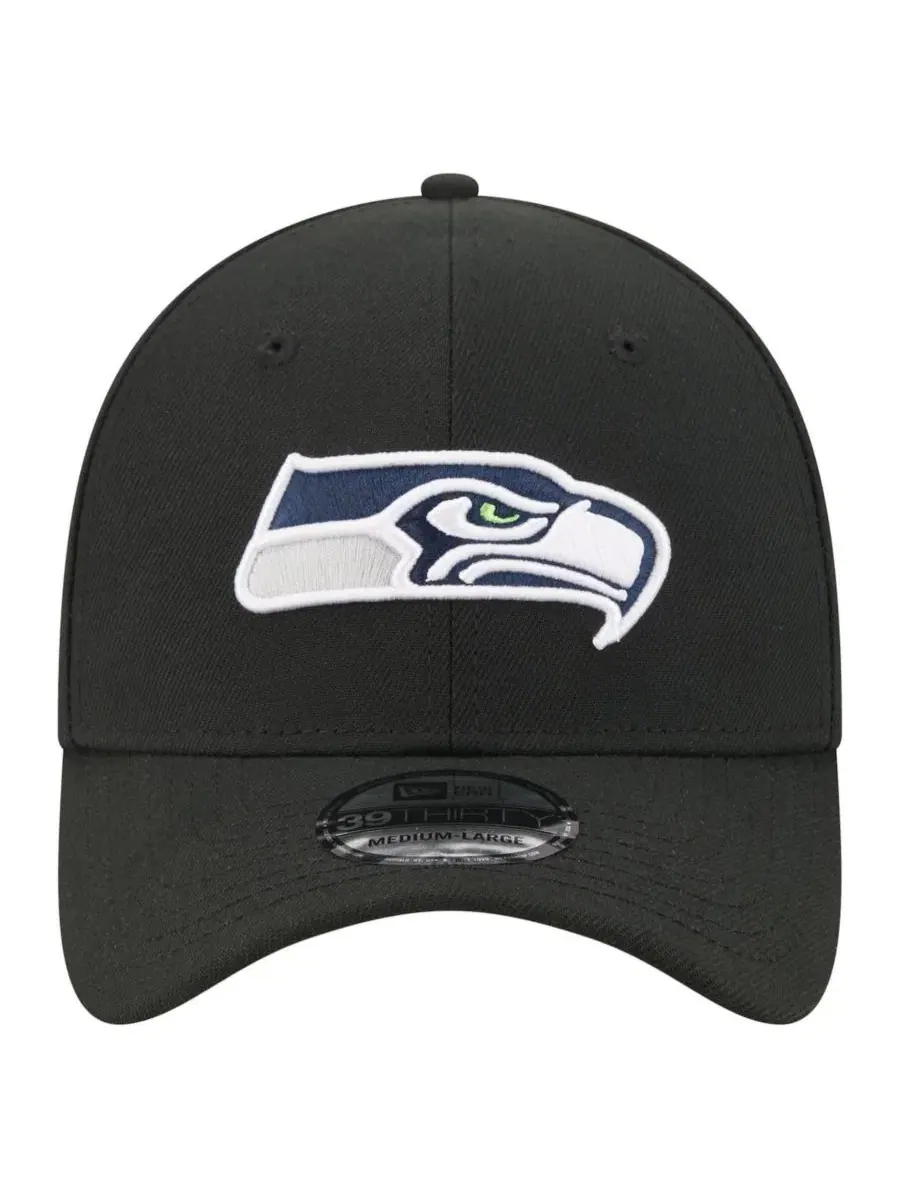 Кепка с вышитым логотипом Seattle Seahawks New Era — изображение 2 из 5, черный