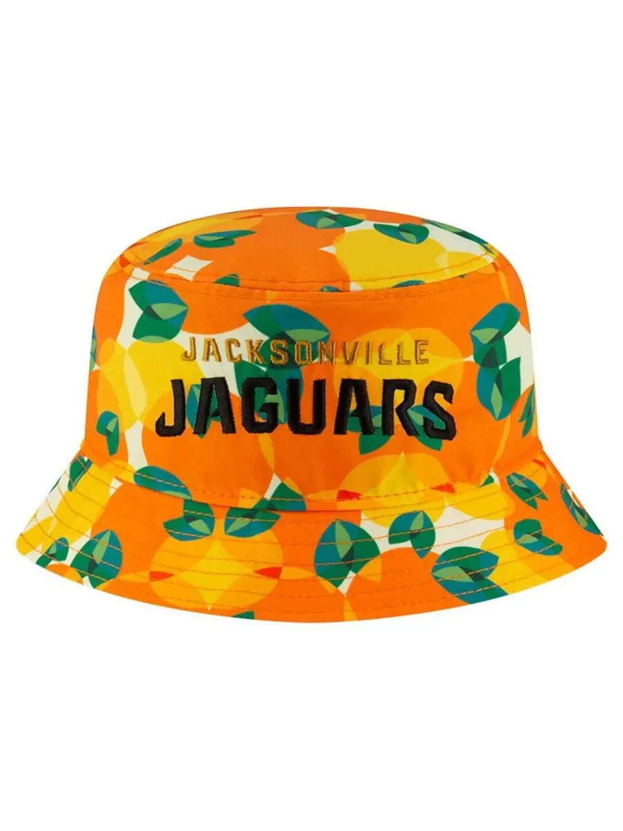 New Era Мужская оранжевая панама Jacksonville Jaguars Citrus — изображение 2 из 4, оранжевый
