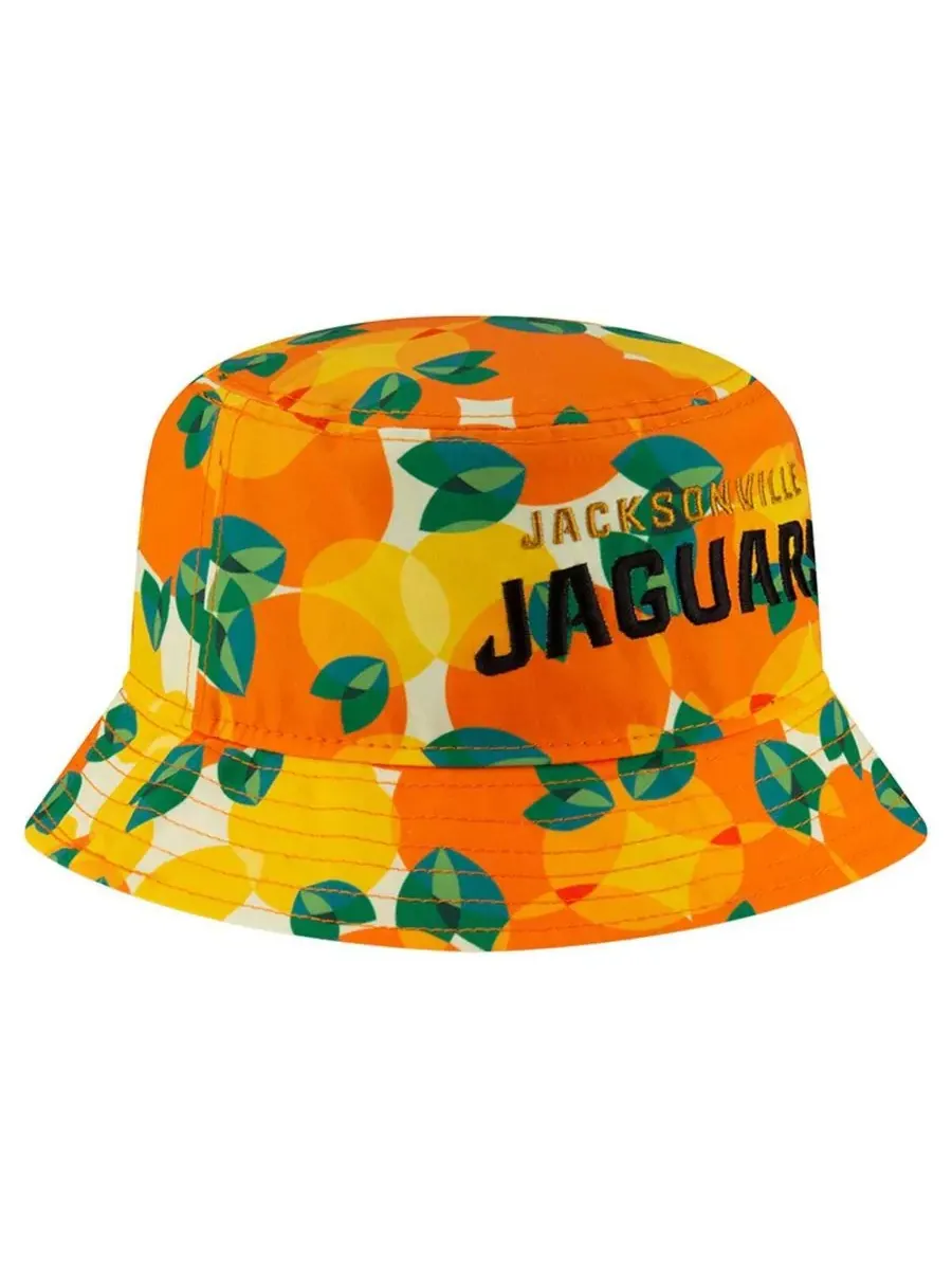 New Era Мужская оранжевая панама Jacksonville Jaguars Citrus — изображение 3 из 4, оранжевый