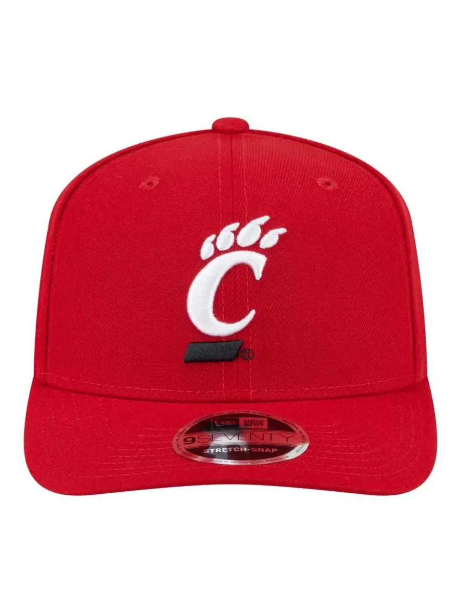 New Era Мужская красная кепка Cincinnati Bearcats Team Collective 9SEVENTY с регулируемой — изображение 5 из 5, красный