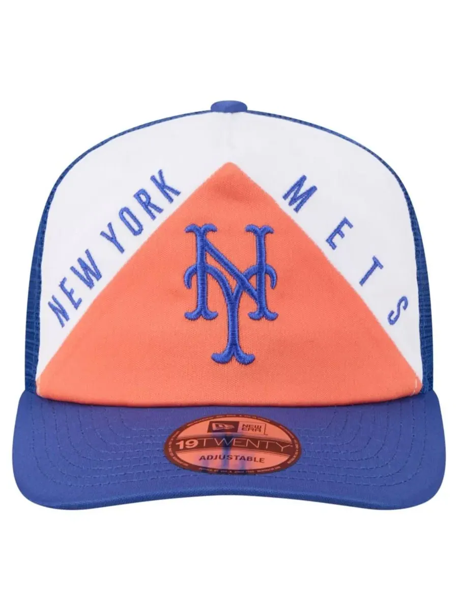 Кепка-тракер с вышивкой New York Mets Retro Cut 19TWENTY New Era — изображение 2 из 7, белый
