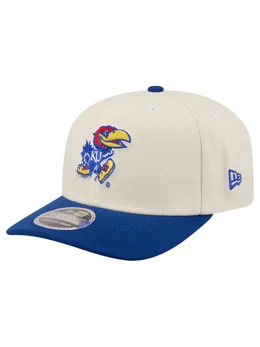 Бейсболка 9SEVENTY с вышивкой Kansas Jayhawks, America's 250th New Era — изображение 5 из 5, белый