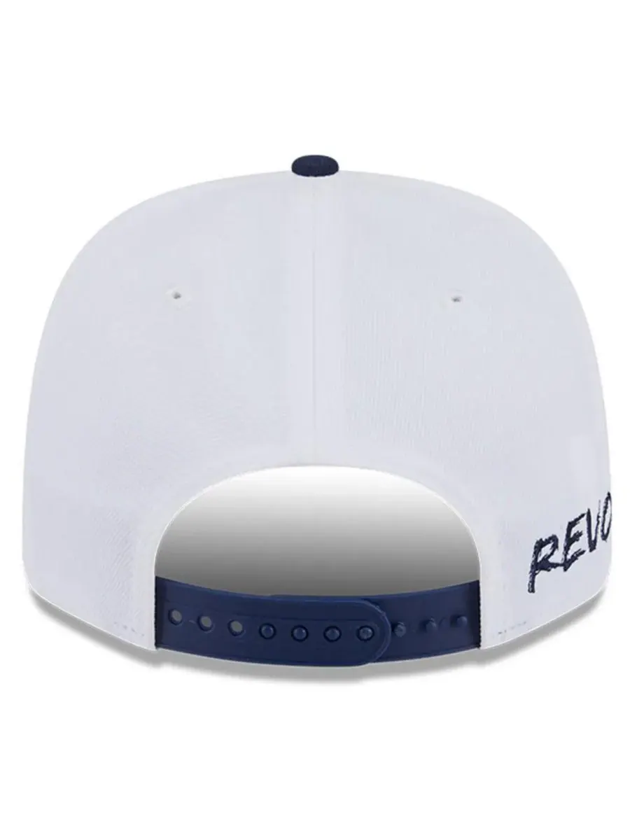 New Era Мужская кепка New England Revolution 2025 Third 9SEVENTY Stretch Snap Hat — изображение 3 из 5, темно-синий белый