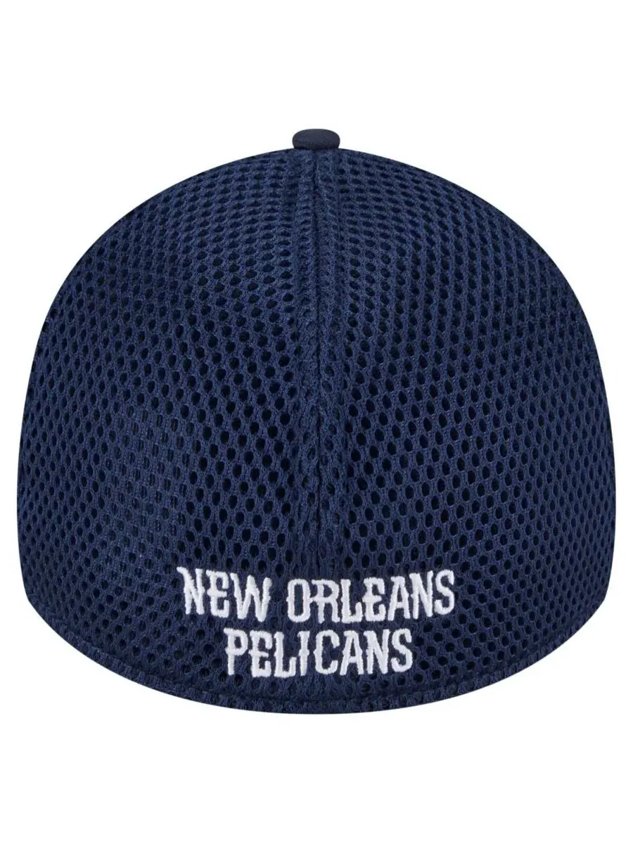 New Era Мужская темно-синяя кепка New Orleans Pelicans с неброским камуфляжным рисунком 39THIRTY — изображение 4 из 4