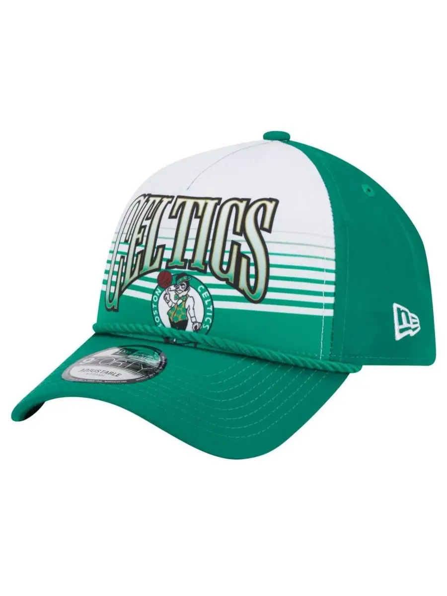 New Era Мужская регулируемая кепка Boston Celtics Throwback Gradient A-Frame 9FORTY