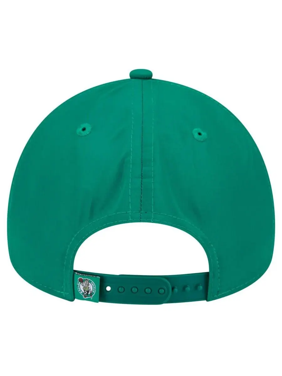 New Era Мужская регулируемая кепка Boston Celtics Throwback Gradient A-Frame 9FORTY — изображение 3 из 5, зеленый