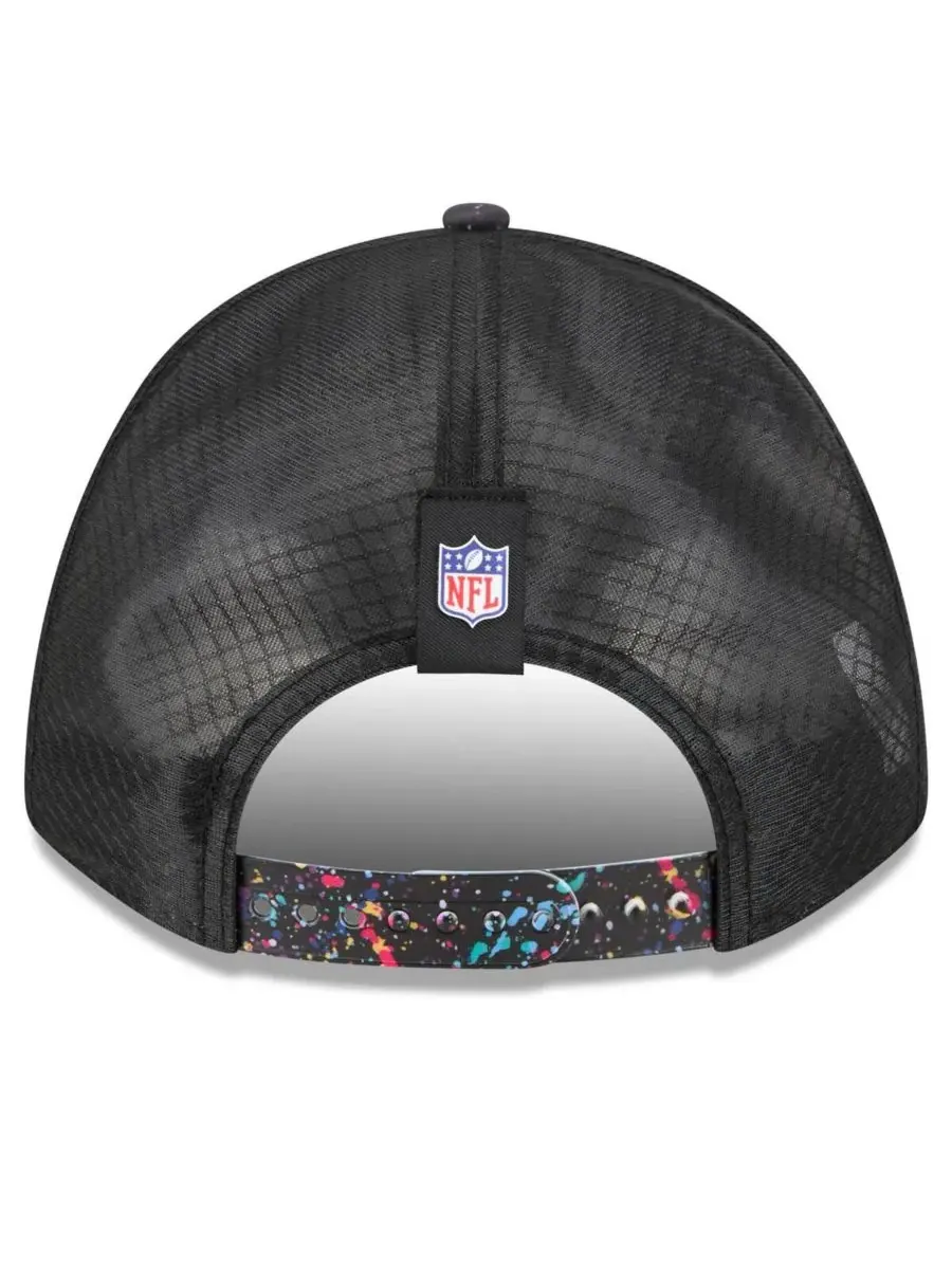 New Era Мужская черная регулируемая кепка Kansas City Chiefs 2025 NFL Crucial Catch 9FORTY — изображение 4 из 4, черный
