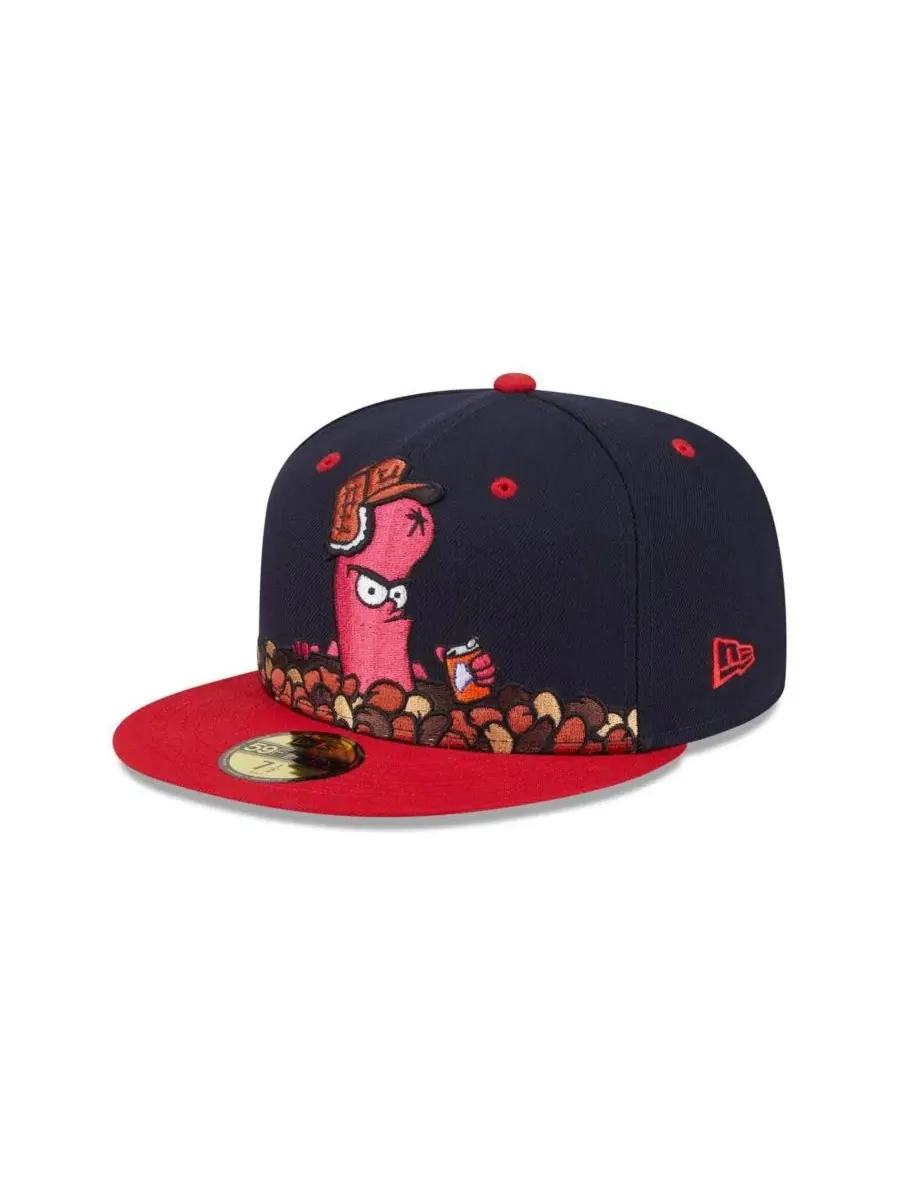 Кепка New Era 59FIFTY с вышитым логотипом Portland Sea Dogs — изображение 3 из 4, темно-синий