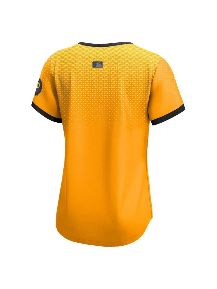 Женская бейсболка Pittsburgh Pirates City Connect Limited Jersey Nike — изображение 3 из 3, золото