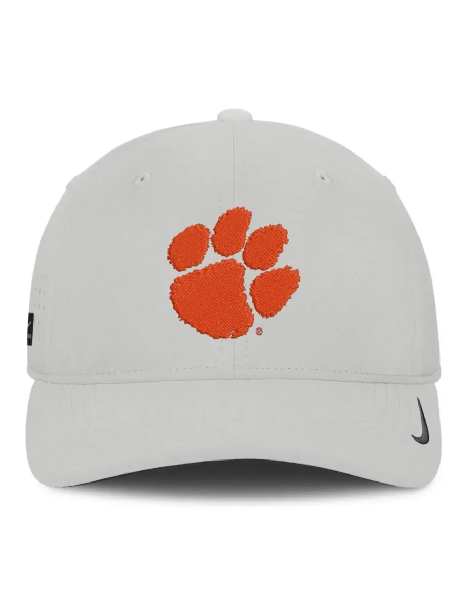 Кепка Nike Clemson Tigers 2026 Sideline Swoosh Flex Hat — изображение 3 из 4, серый
