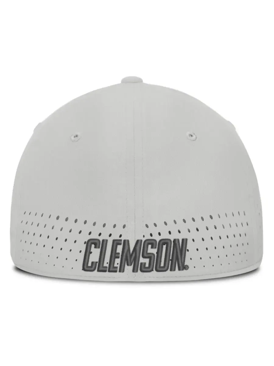 Кепка Nike Clemson Tigers 2026 Sideline Swoosh Flex Hat — изображение 4 из 4, серый