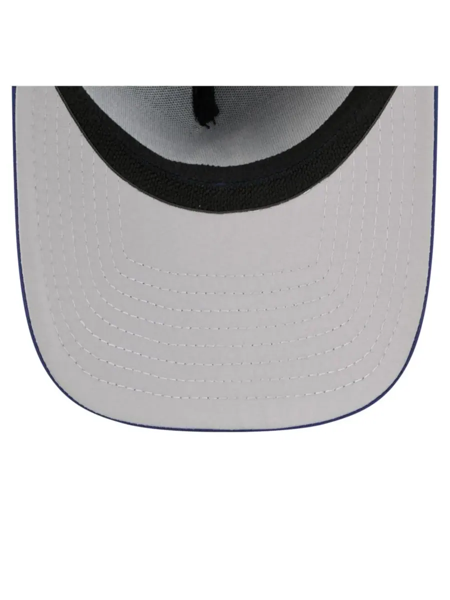 Мужская бейсболка Royal Los Angeles Dodgers 39THIRTY A-Frame Perforated Flex Hat New Era — изображение 5 из 5, королевский
