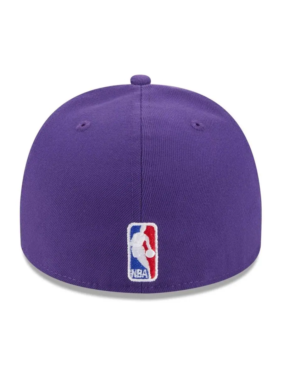 New Era Мужская фиолетовая кепка Los Angeles Lakers 2025 NBA Draft A-Frame 59FIFTY Fitted Hat — изображение 4 из 4