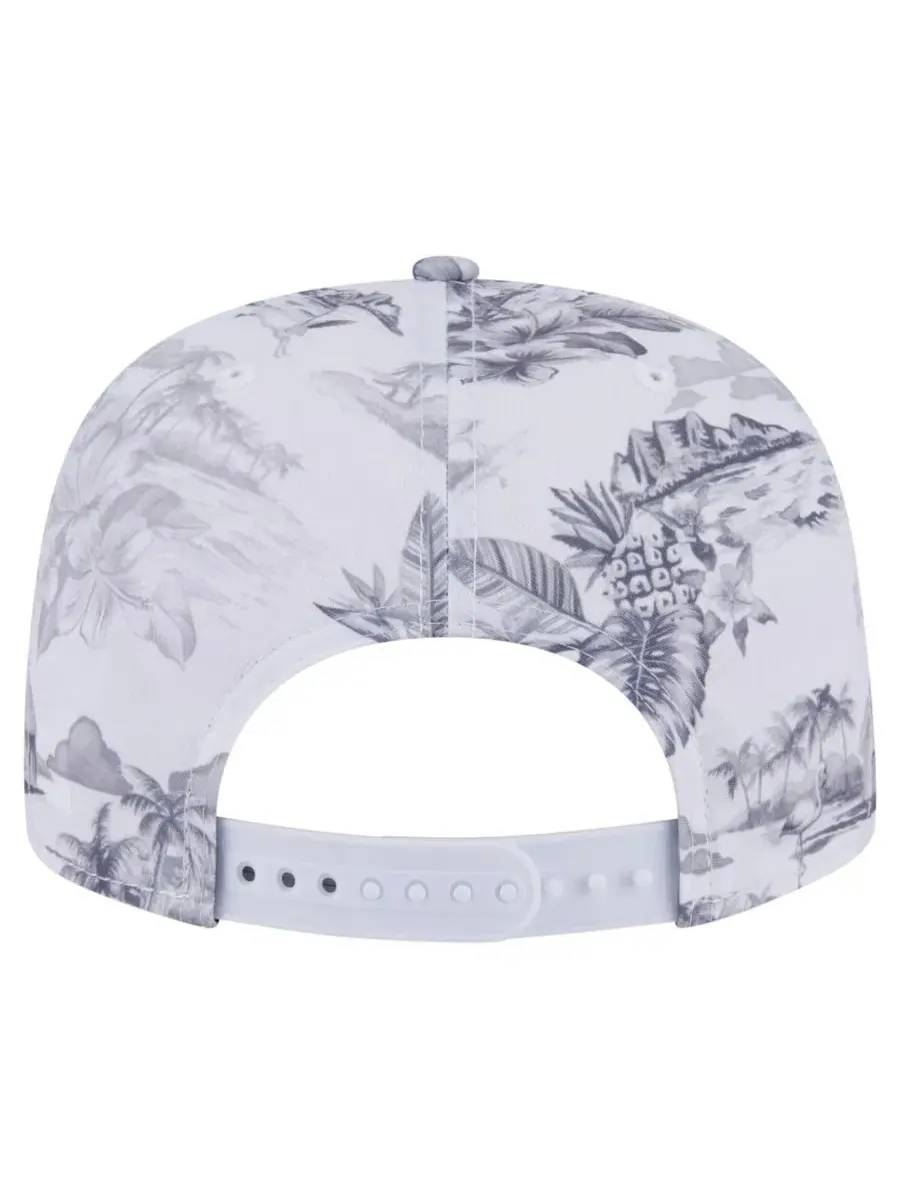 New Era Мужская белая бейсболка Chicago White Sox с принтом Island Golfer Snapback — изображение 4 из 5, белый