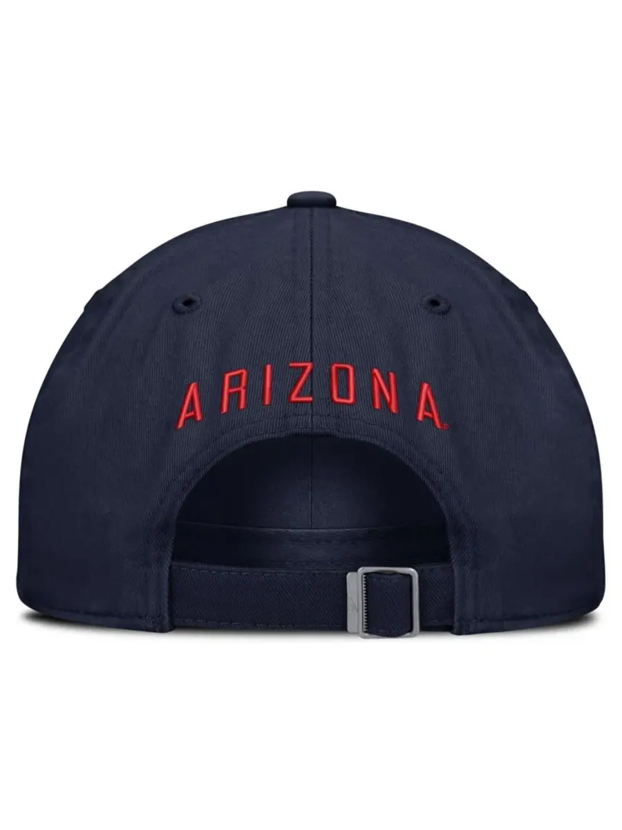Бейсболка с вышивкой Nike Arizona Wildcats Legacy Letter Club — изображение 4 из 4, темно-синий