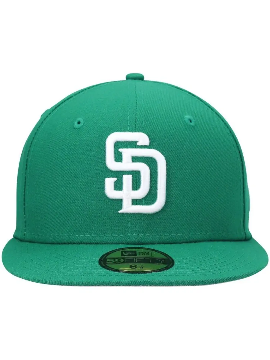 Кепка с вышивкой San Diego Padres New Era — изображение 2 из 4, зеленый