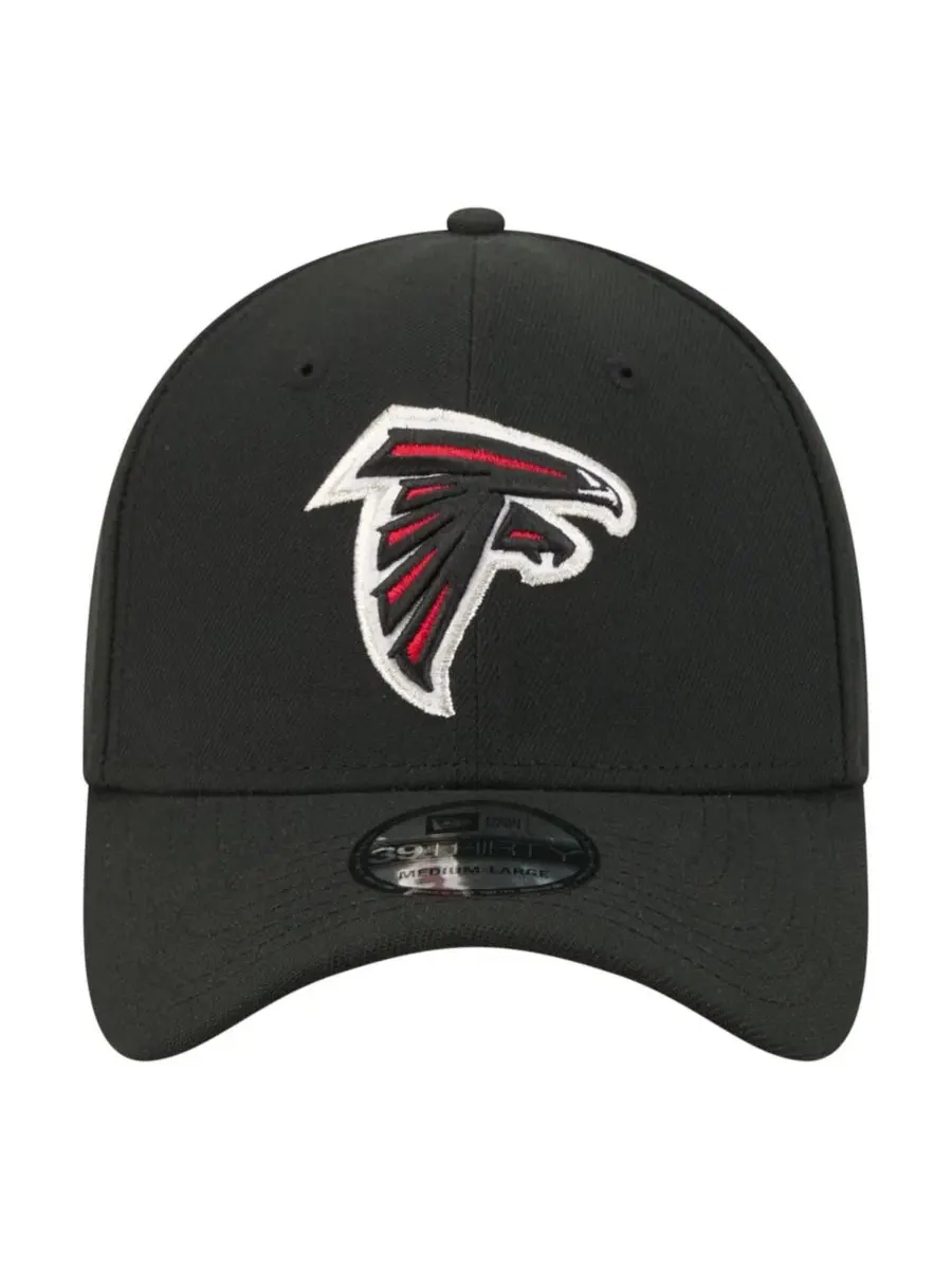 Кепка New Era Atlanta Falcons Core Team 39THIRTY Flex Hat — изображение 5 из 5, черный