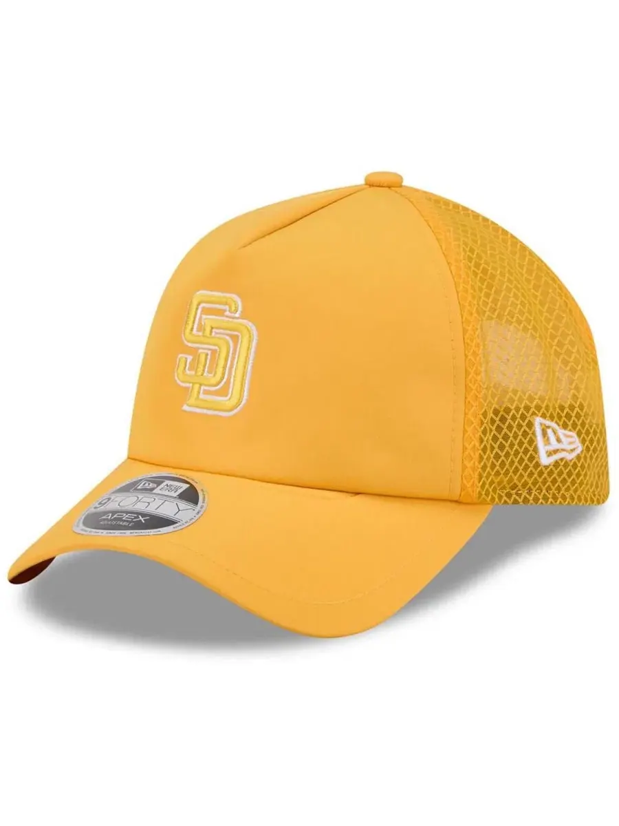 Бейсболка-тракер с вышитым логотипом San Diego Padres New Era
