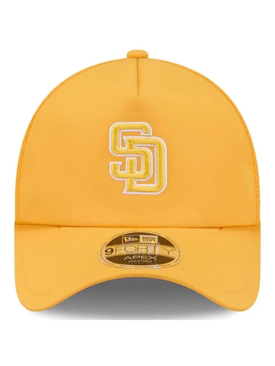 Бейсболка-тракер с вышитым логотипом San Diego Padres New Era — изображение 4 из 4, золото