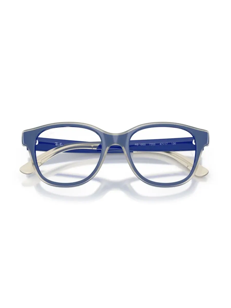 Детские очки RB1950 Ray-Ban — изображение 5 из 5, синий прозрачный