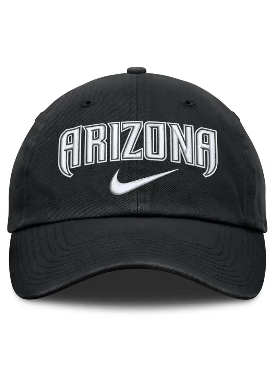 Бейсболка Nike Primetime Club с вышивкой Arizona Diamondbacks — изображение 2 из 4, черный