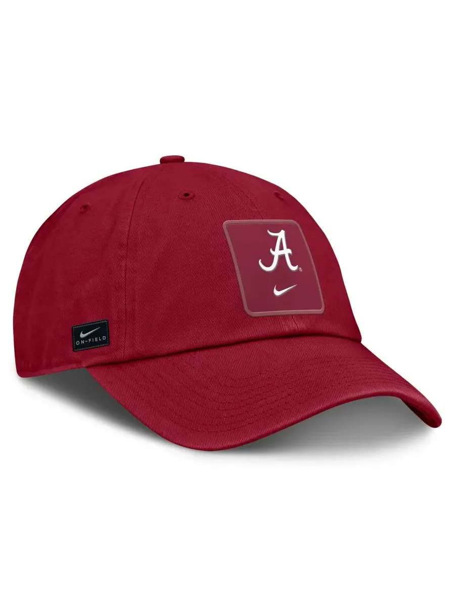 Кепка Nike Alabama Crimson Tide 2026 Sideline Club — изображение 2 из 3, красный