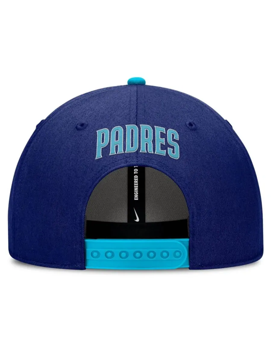 Кепка Nike Rise с вышивкой San Diego Padres — изображение 2 из 4, королевский
