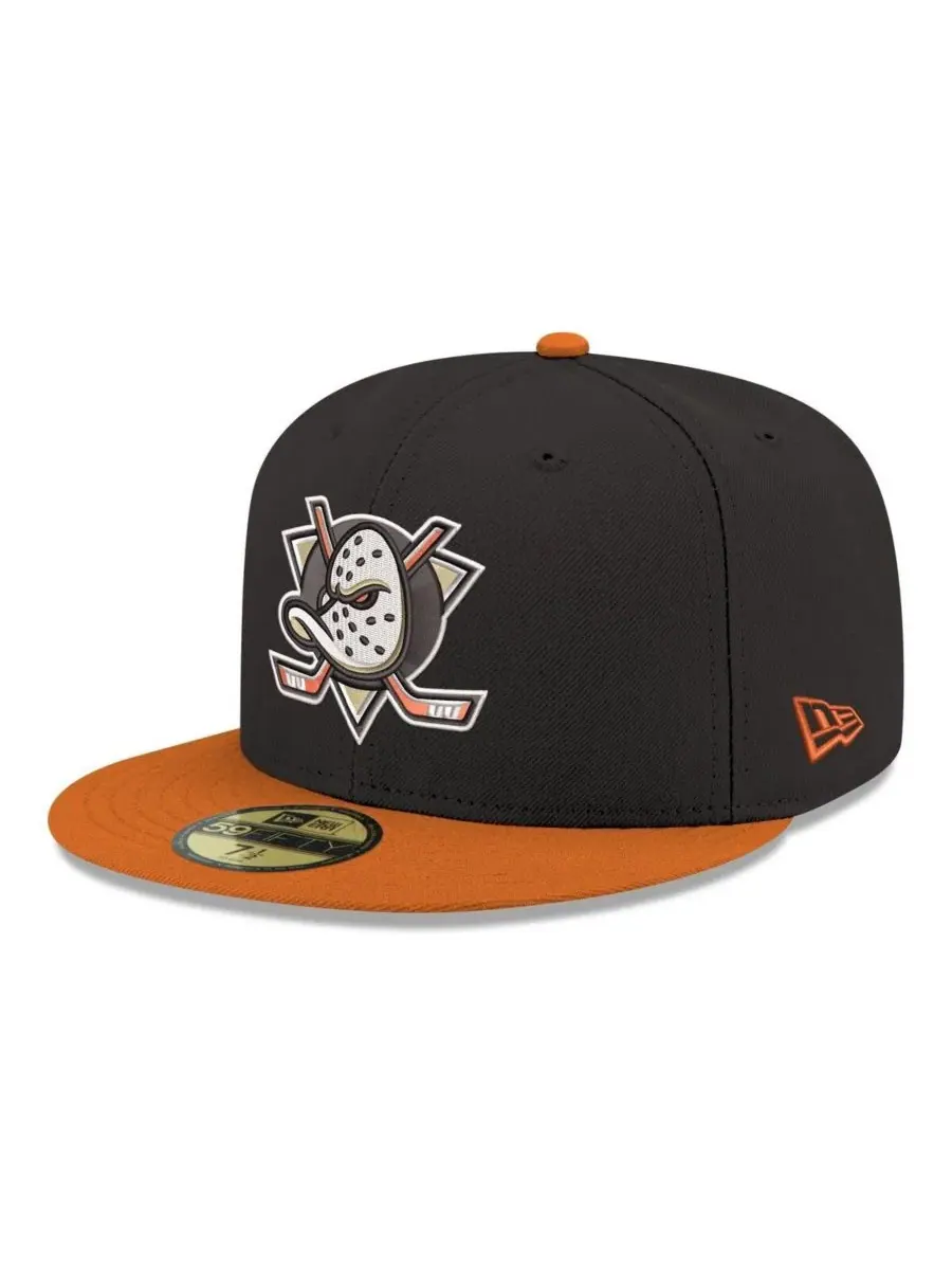 Кепка с вышивкой Anaheim Ducks Core Logo Two-Tone 59FIFTY New Era