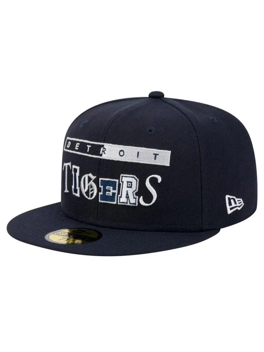 New Era Мужская темно-синяя бейсболка Detroit Tigers Ransom 59FIFTY