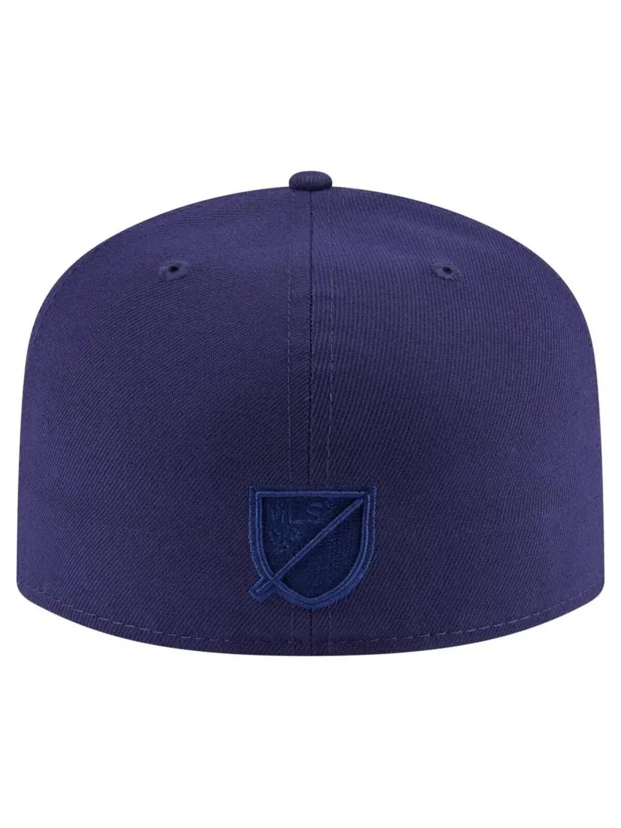 New Era Мужская кепка New England Revolution Color Pack A-Frame 59FIFTY темно-синего цвета — изображение 3 из 4, темно-синий