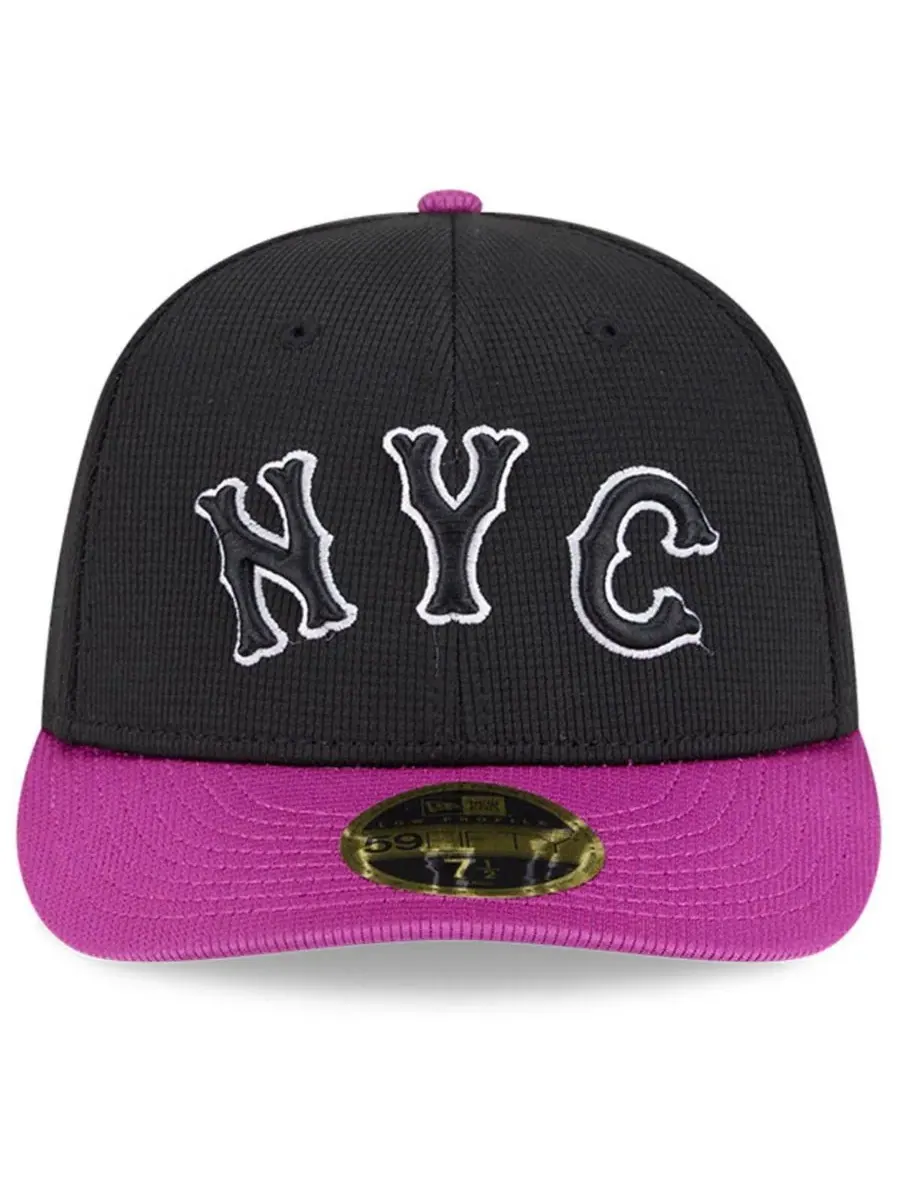 New Era Мужская бейсболка New York Mets City Connect Batting Practice Low Profile 59FIFTY — изображение 2 из 4