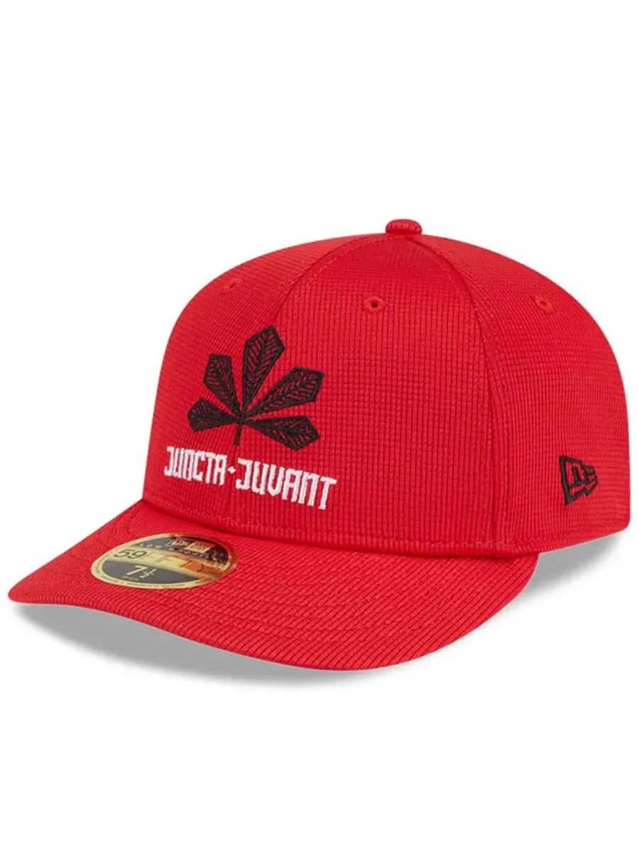 New Era Мужская красная бейсболка Cincinnati Reds City Connect Batting Practice Low Profile 59FIFTY