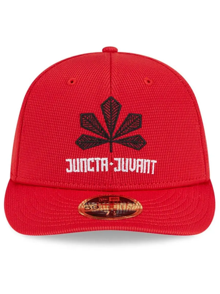 New Era Мужская красная бейсболка Cincinnati Reds City Connect Batting Practice Low Profile 59FIFTY — изображение 2 из 4