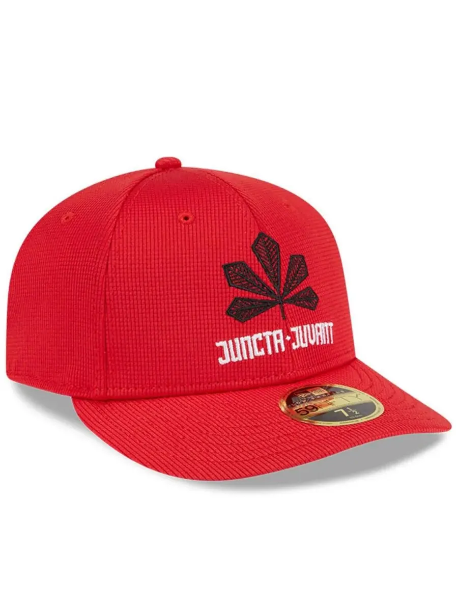 New Era Мужская красная бейсболка Cincinnati Reds City Connect Batting Practice Low Profile 59FIFTY — изображение 3 из 4